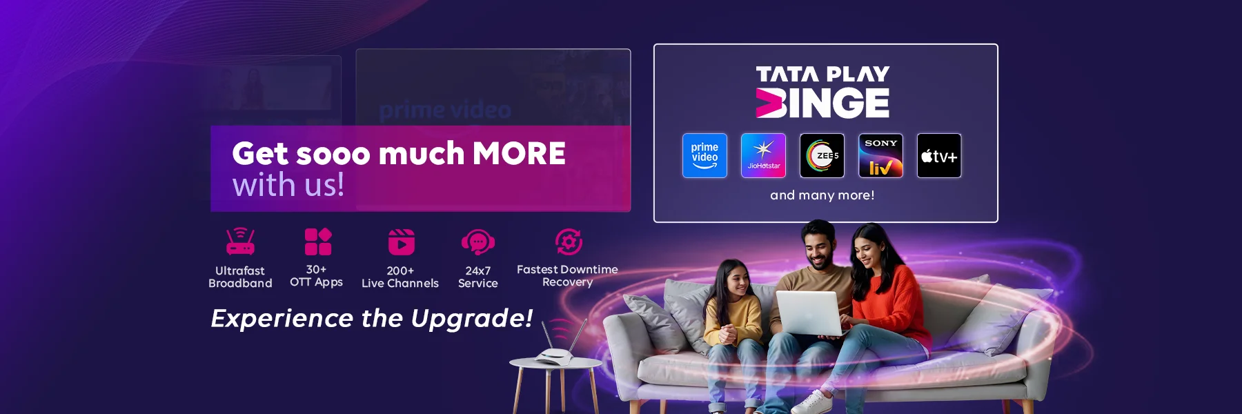 Book Your Broadband Fiber Internet Connection Online | Tata Play Fiber